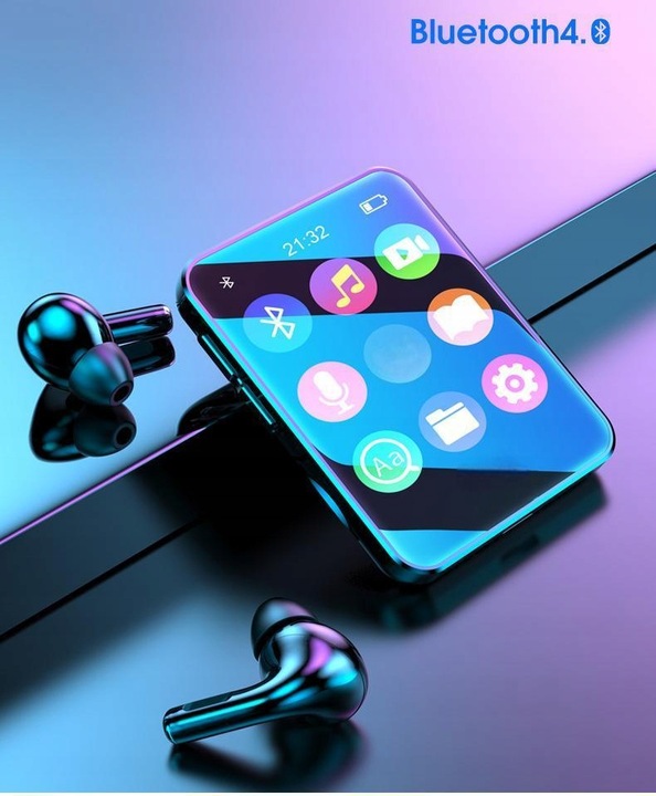 Odtwarzacz MP4 8G BT4.0 DYKTAFON SPEAKER menuPL