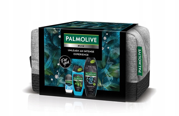 Palmolive Men Refreshing zestaw świąteczny z kosmetyczką