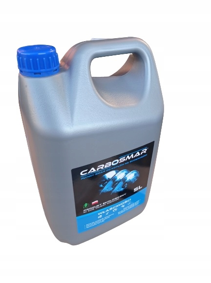 CARBOSMAR PŁYNNY SMAR 5L DO KOTŁÓW NA EKOGROSZEK
