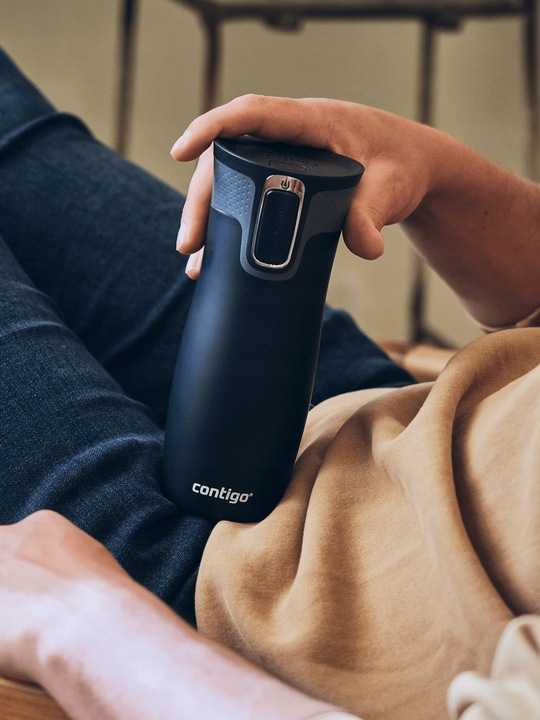 Kubek termiczny Contigo West Loop 2.0 470ml - Czarny Mat