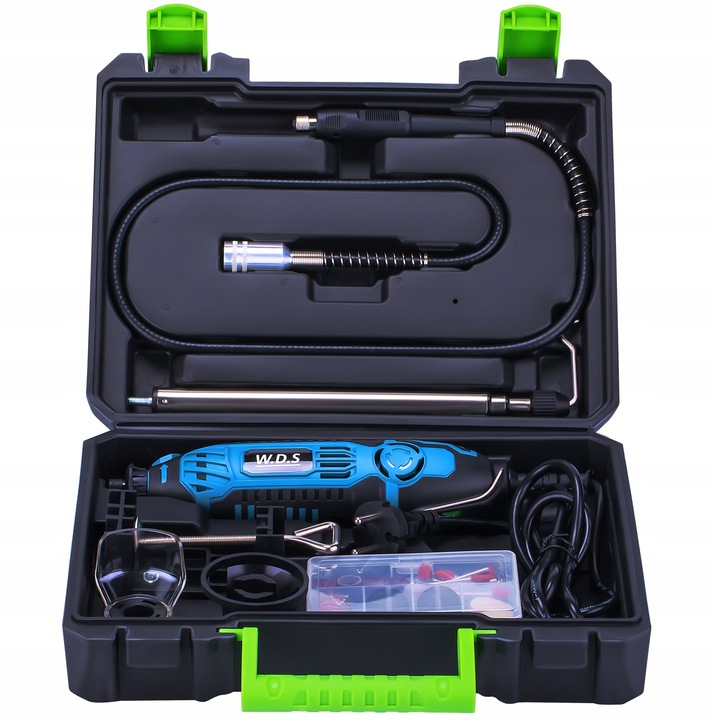 MINI SZLIFIERKA DREWNA METALU FREZARKA WIELOFUNKCYJNA + STOJAK ZESTAW