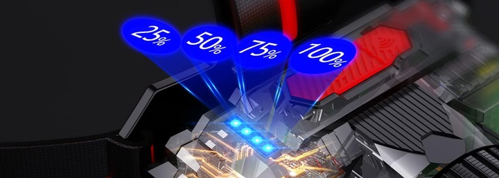 MOCNA LATARKA CZOŁOWA 1000lm 10W CZOŁÓWKA 6 TRYBÓW AKUMULATOR 500m ZOOM MOC