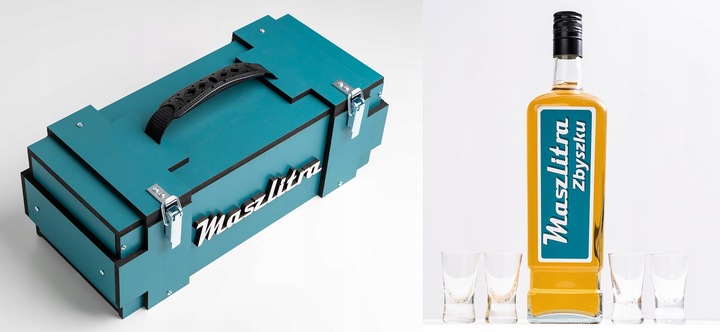 Zestaw MaszLitra prezent na 18-99 urodziny dla Taty Męża Kolegi Dziadka