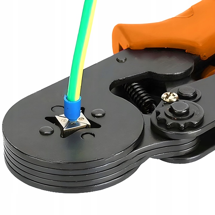 ZACISKARKA DO TULEJEK ŚCIĄGACZ IZOLACJI PRASKA DO KABLI + TULEJKI