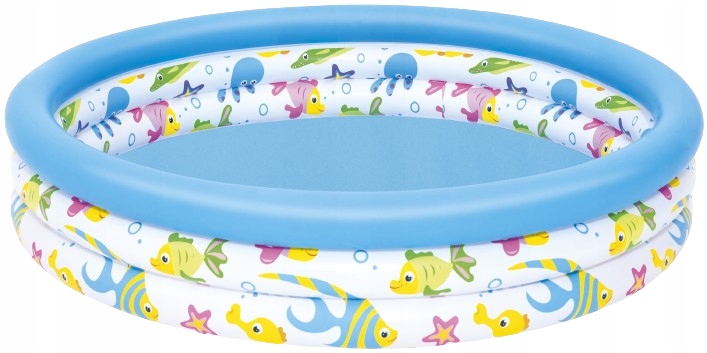 BRODZIK DZIECIĘCY DMUCHANY BASENIK OGRODOWY DLA DZIECKA 122cm BESTWAY 51226
