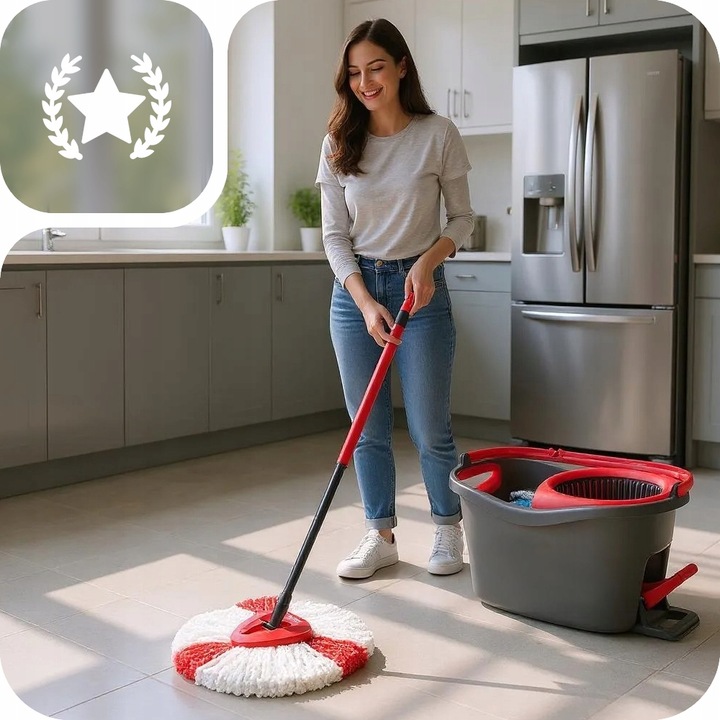 12x WKŁAD DO MOPA OBROTOWEGO MOP ZAMIENNIK VILEDA TURBO WKŁAD MEGA