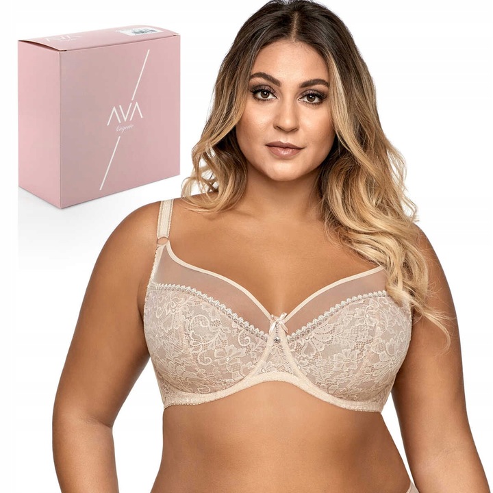 AVA Biustonosz 1396 miękki Crystal beżowy plus 90G