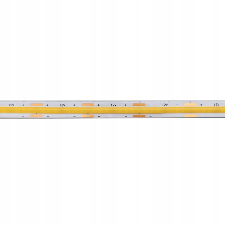Taśma LED COB 12V 5M rolki NEON pasek linia neutralna 9,8W/m mocna AKS