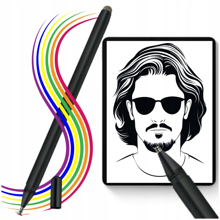 RYSIK do TELEFONU/TABLETU STYLUS PEN DŁUGOPIS do tableta