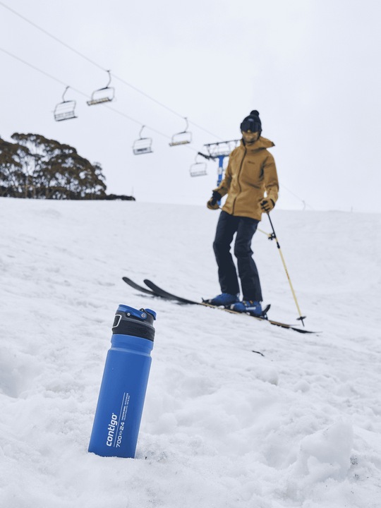 Kubek termiczny z ustnikiem Free Flow Contigo 700ml - Niebieski