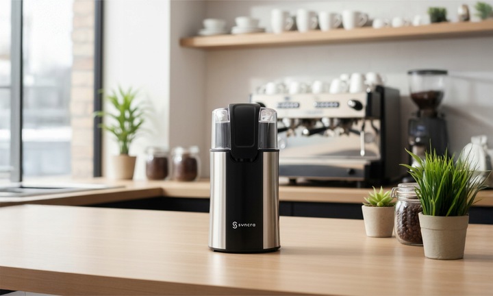 ELEKTRYCZNY MŁYNEK DO MIELENIA KAWY PRZYPRAW ORZECHÓW ZIÓŁ ZIAREN