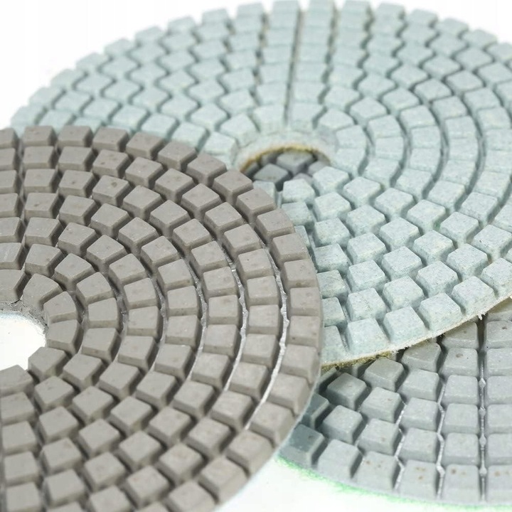 ZESTAW TARCZE DIAMENTOWE DO SZLIFOWANIA POLEROWANIA GRESU SPIEKU