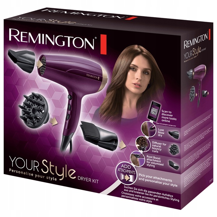 SUSZARKA DO WŁOSÓW REMINGTON D5219 Your Styl 3w1
