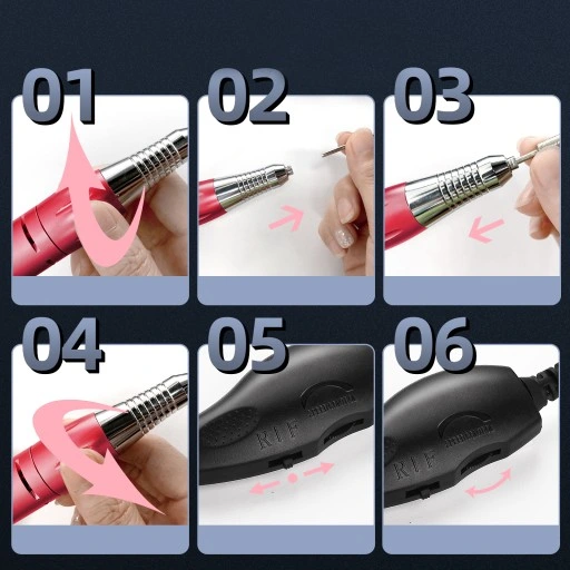 Profesjonalna Frezarka Paznokci Manicure Pedicure