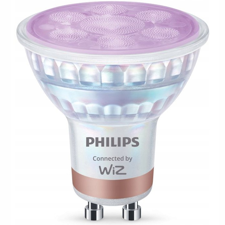 2x Żarówka LED GU10 4,7W = 50W 2200-6500K + RGB 36° SMART WiFi Philips