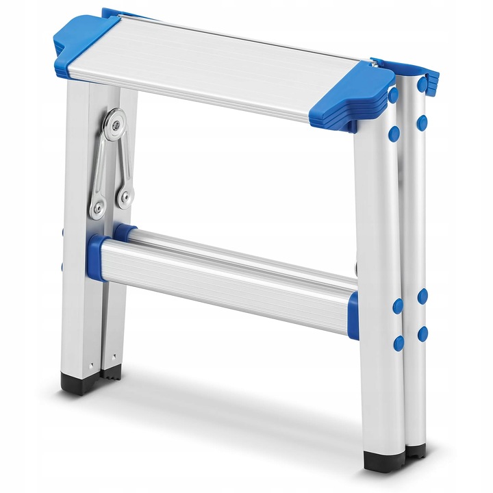 Drabina domowa stołek schodek podest stopień składany HIGHER ML-401A