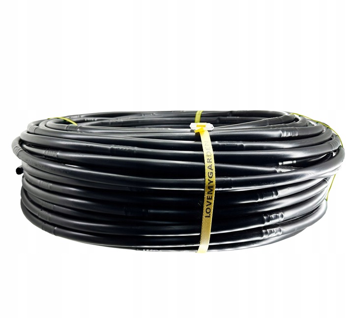 LINIA KROPLUJĄCA NAWADNIANIE KROPELKOWE 25m + 37 EL WĄŻ KROPELKUJĄCY