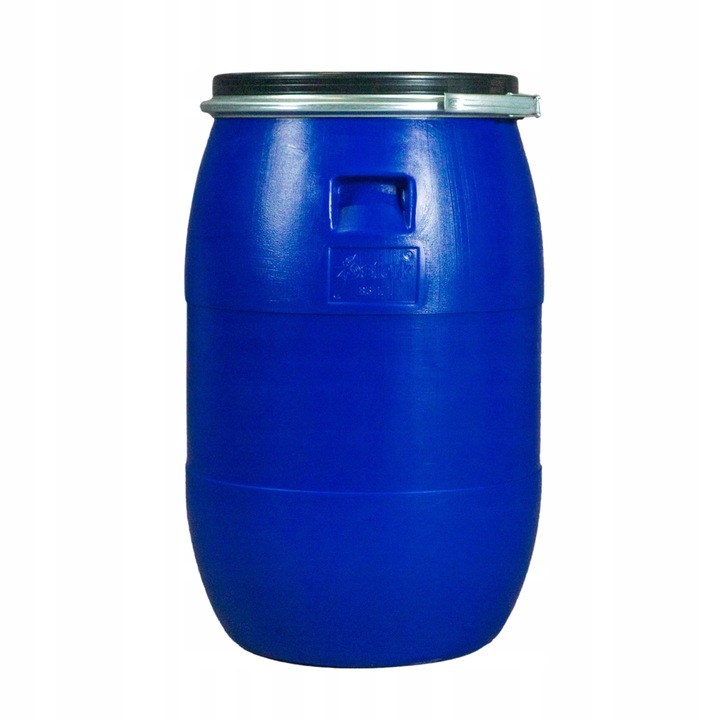 BECZKA PLASTIKOWA 85 L DO KISZENIA KAPUSTY NA WODĘ DESZCZÓWKĘ Z OBEJMĄ NOWA