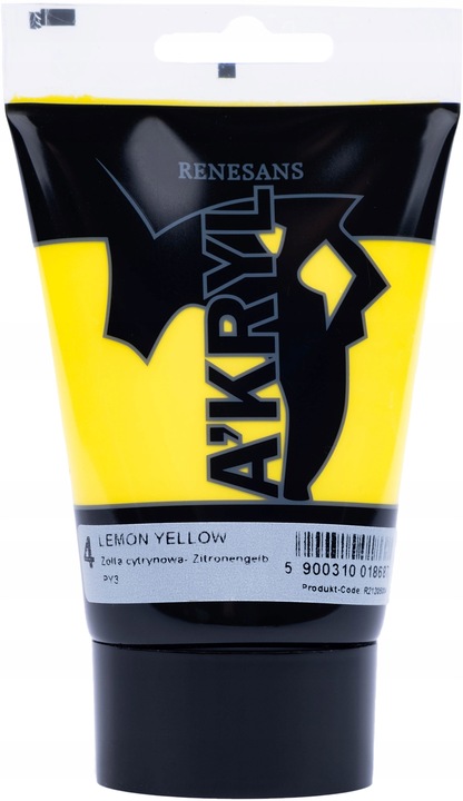 Renesans A'kryl zestaw farb akrylowych 12x100 ml.