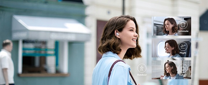 Słuchawki bezprzewodowe Soundcore Space A40 Białe