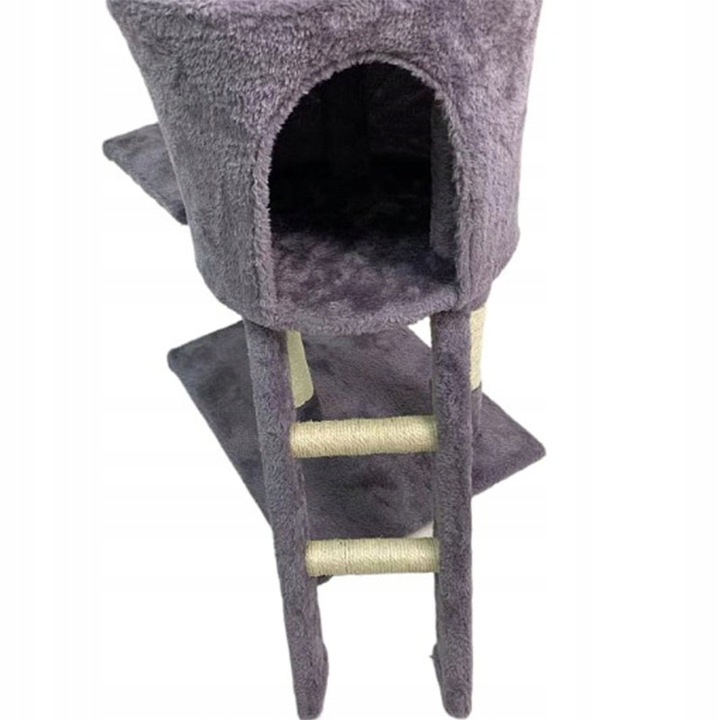 DRAPAK DLA KOTA WIEŻA LEGOWISKO DOMEK 5 POZIOMÓW