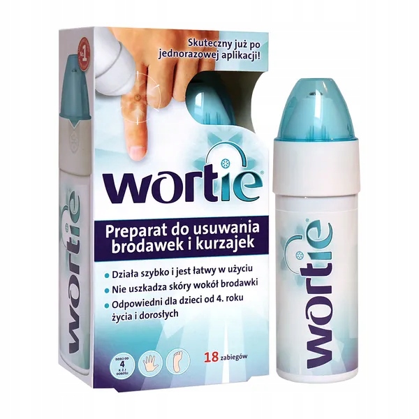WORTIE Preparat do usuwania brodawek kurzajek 50ml