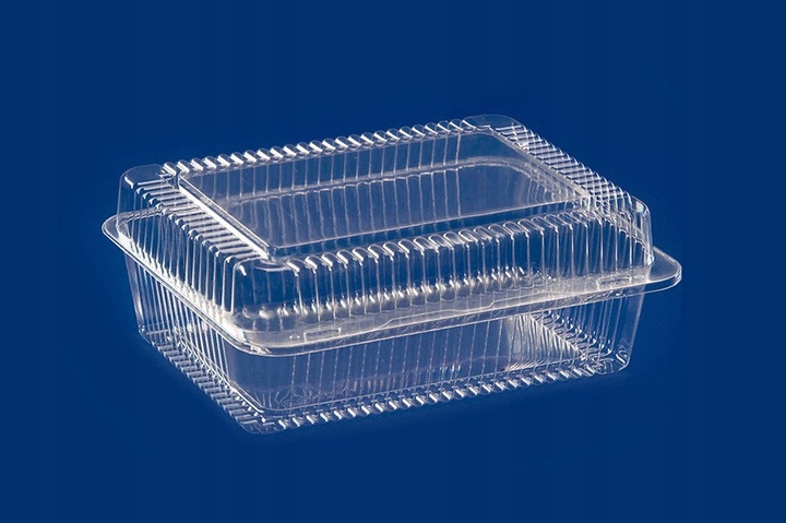 Pojemnik na Ciasto Opakowanie Cukiernicze Przezroczysty Komunia 50