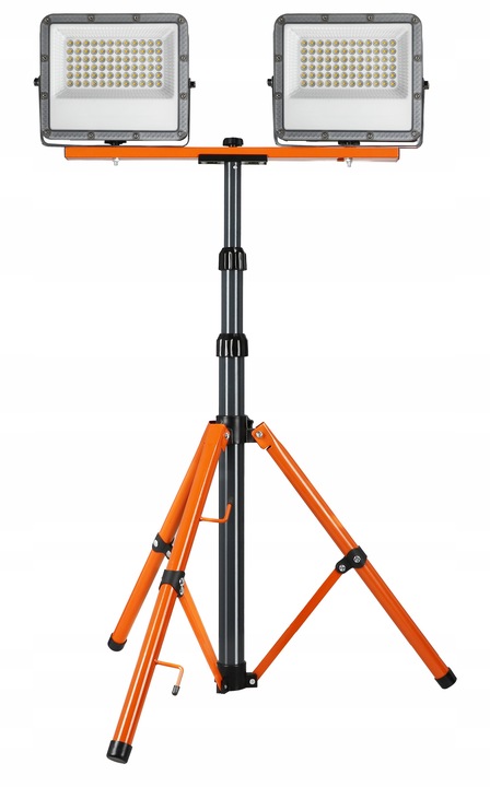 Halogen LED Budowlany Statyw Naświetlacz 100W Reflektor 11000lm