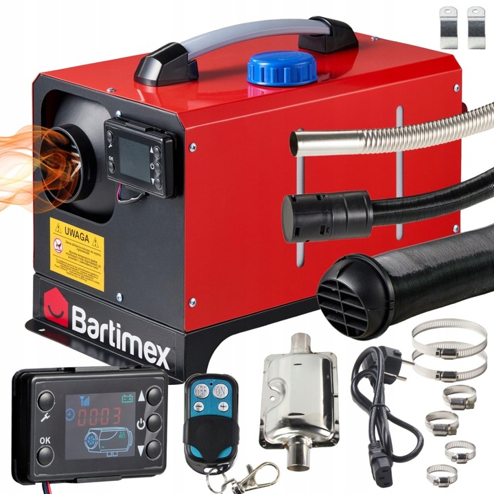 WebastoNagrzewnica Olejowa 8kW Ogrzewanie Postojowe Webasto Dmuchawa