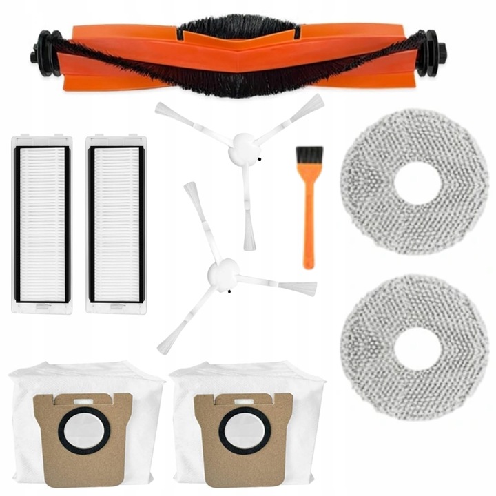 Zestaw do Xiaomi Mi Robot Vacuum X10+/X20+ filtry szczotki mopy worki