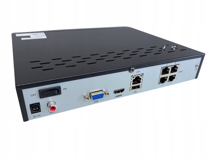 REJESTRATOR POE 4-KANAŁOWY REOLINK NVS4