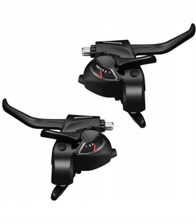 SHIMANO ST-EF41 3x7 Klamkomanetki Tourney Komplet P+T lewa i prawa komplet