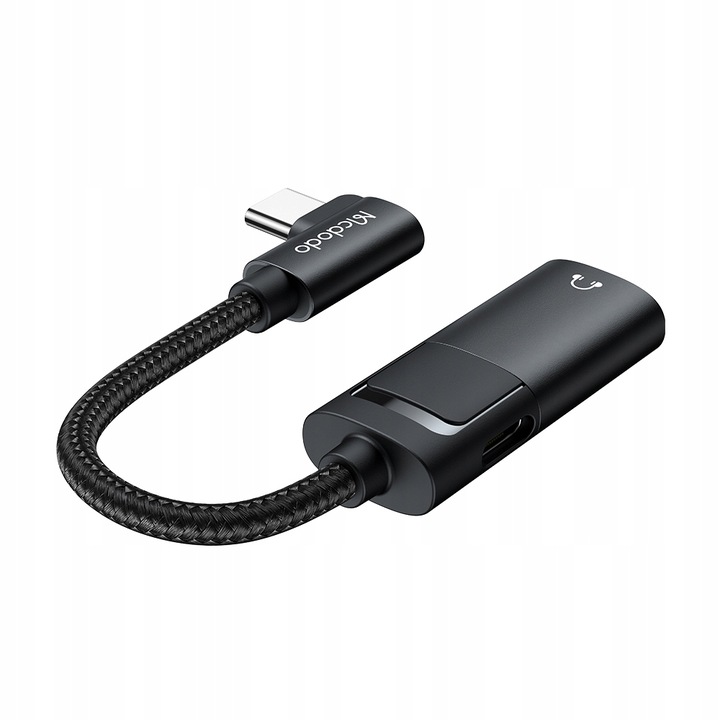 MCDODO ADAPTER USB-C MINI JACK 3,5MM PRZEJŚCIÓWKA KABEL AUX DO SAMSUNG DAC