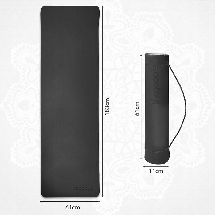 MATA GIMNASTYCZNA DO ĆWICZEŃ JOGI PILATESU FITNESS