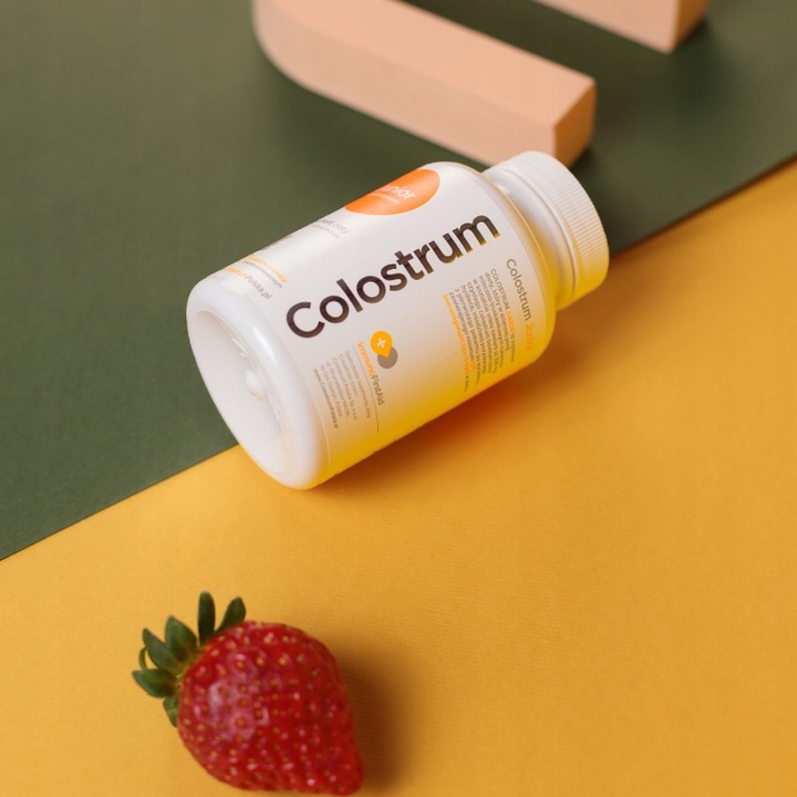 Suplementy dla dzieci Colostrum Junior Z PROBIOTYKIEM CUKIERKI NA ODPORNOŚĆ