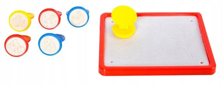 Mata Wodna do Malowania Pieczątki Formy Zestaw XXL