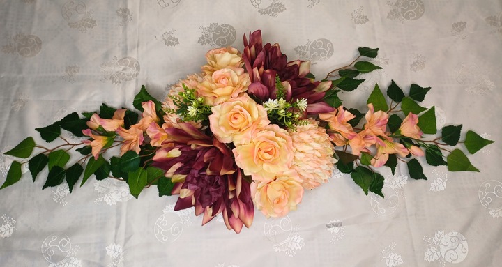 Wiązanka bukiet stroik na grób cmentarz nagrobna