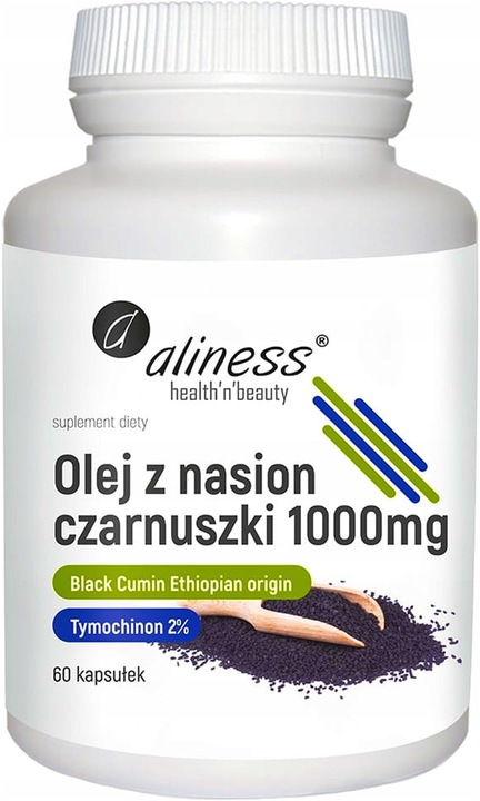 Olej Z Czarnuszki Tłoczony Na Zimno W KAPSUŁKACH