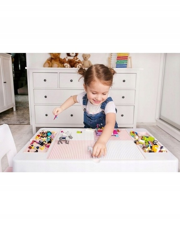 TEGA MEBLE DZIECIĘCE STOLIK 2 KRZESŁA MULTIFUN