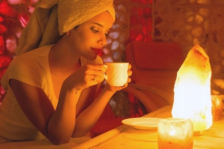 LAMPA SOLNA 5-7 kg JONIZATOR sól Himalajska Kryształ Dekoracja