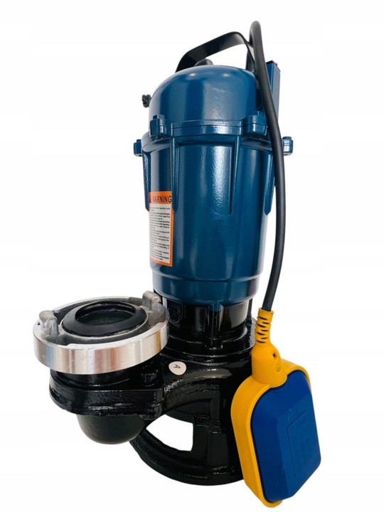 POMPA DO WODY CZYSTEJ BRUDNEJ SZAMBA Z PŁYWAKIEM ROZDRABNIACZEM 3200W