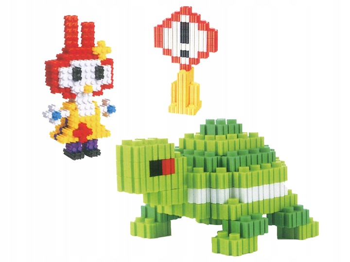 Klocki KONSTRUKCYJNE MAŁYCH GENIUSZY 685 el. BOX + walizka