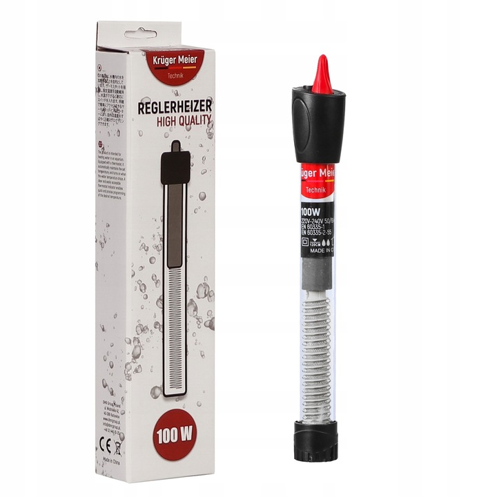 Kruger 100W - grzałka z termostatem do akwarium
