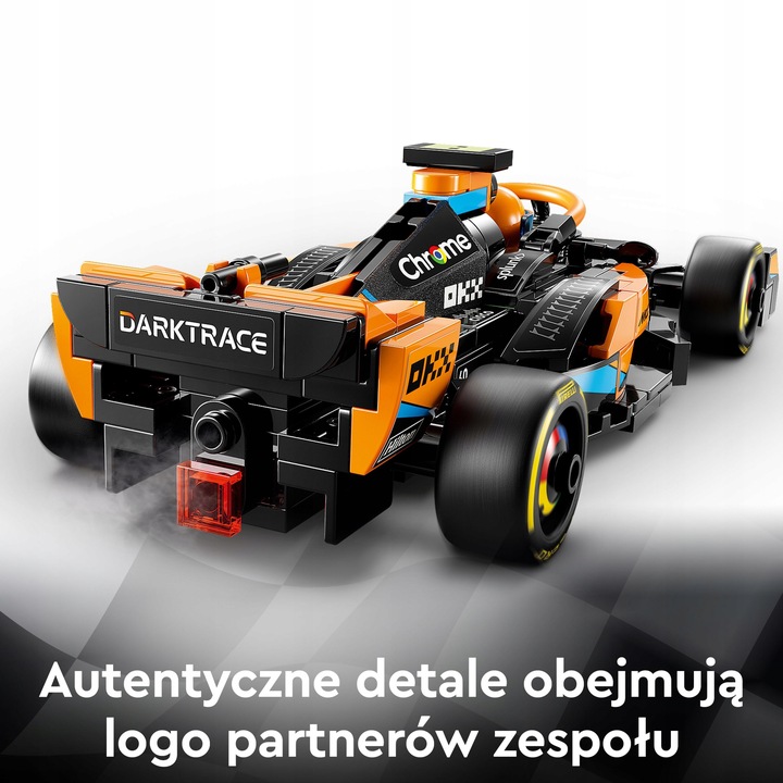 LEGO Speed Champions Samochód wyścigowy McLaren Formula 1 wersja 2023 76919
