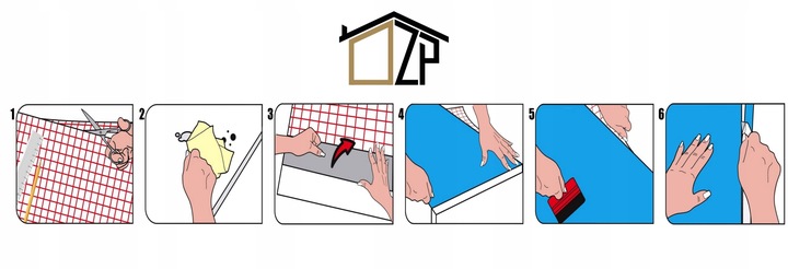 Okleina Meblowa Samoprzylepna Folia BIAŁA MAT na Meble Blat PCV DIY