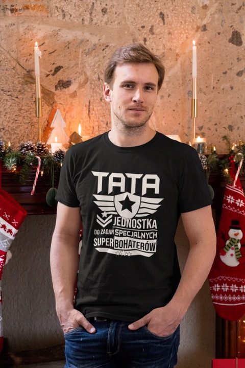KOSZULKA DLA TATY I MAMY JEDNOSTKA DO ZADAŃ SPECJALNYCH -POMYSŁ NA UPOMINEK