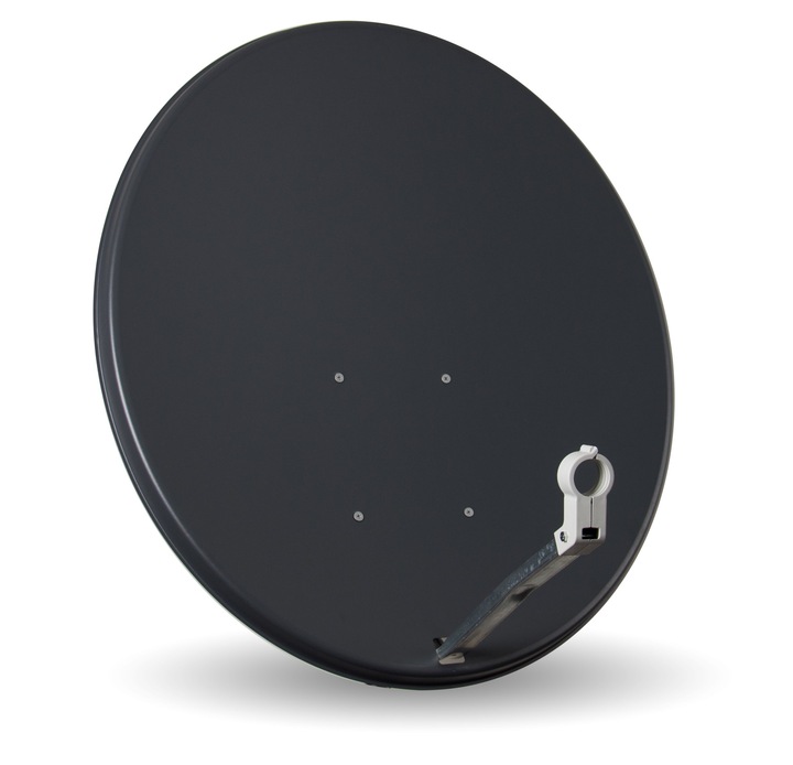 ANTENA SATELITARNA CZASZA TALERZ GRAFIT STALOWA MOCNA FULL HD 4K CORAB