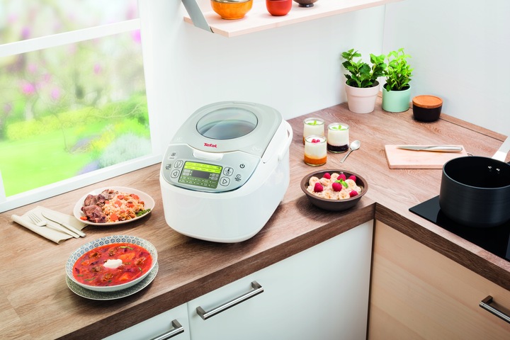 Multicooker Tefal Advanced 5L garnek elektryczny 45w1 biały RK8121