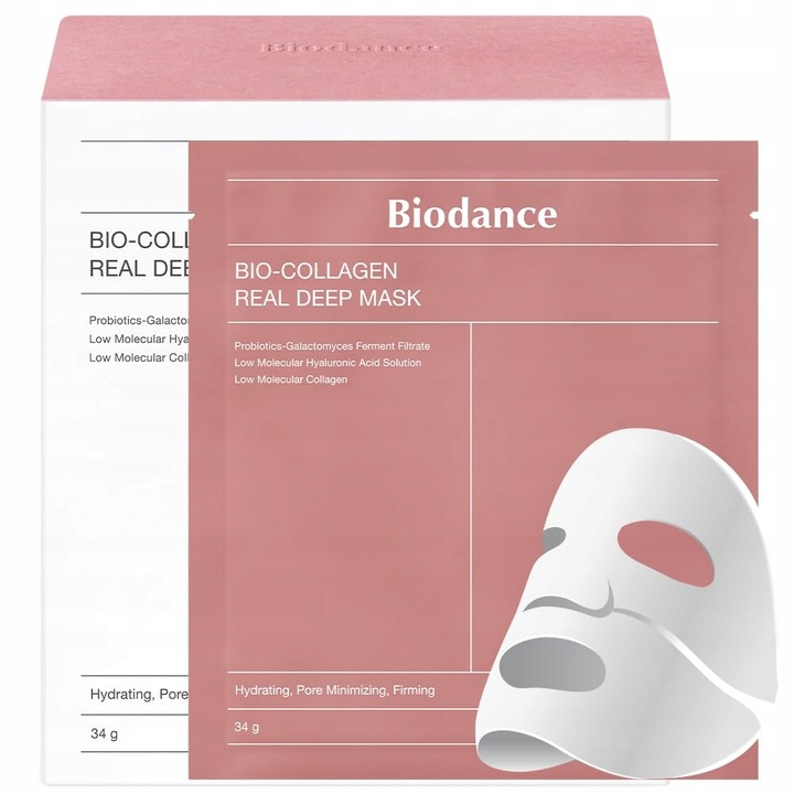 Nawilżająca Maska w Płachcie KOlagen Biodance Bio Collagen Mask 4