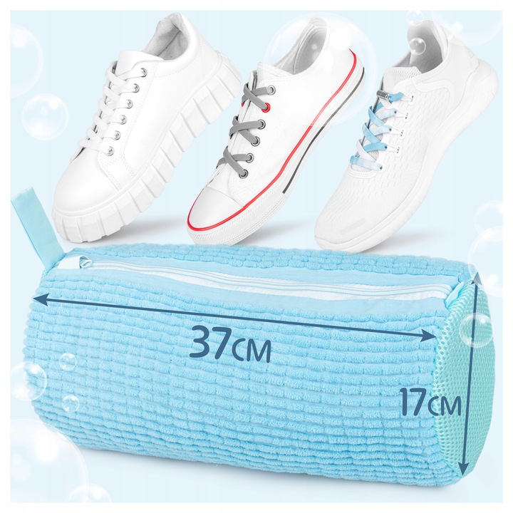 Worek do prania butów z mikrofibry - pokrowiec ochronny na buty do pralki